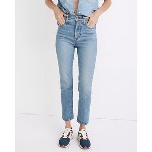 NWT Madewell The Perfect Vintage Jeans Banner Wash Size 32